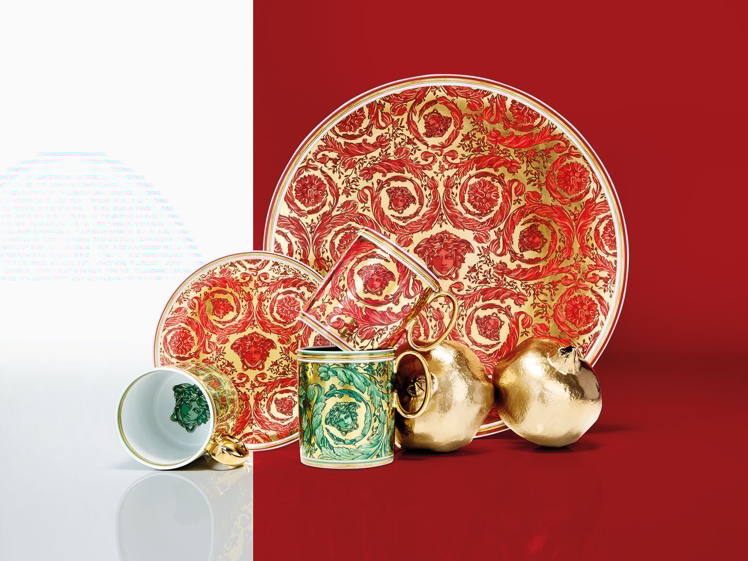 Versace Medusa Garland XMAS 2023 Rosenthal